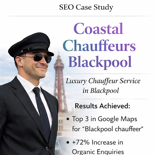 Chauffeur Service SEO growth case study UK