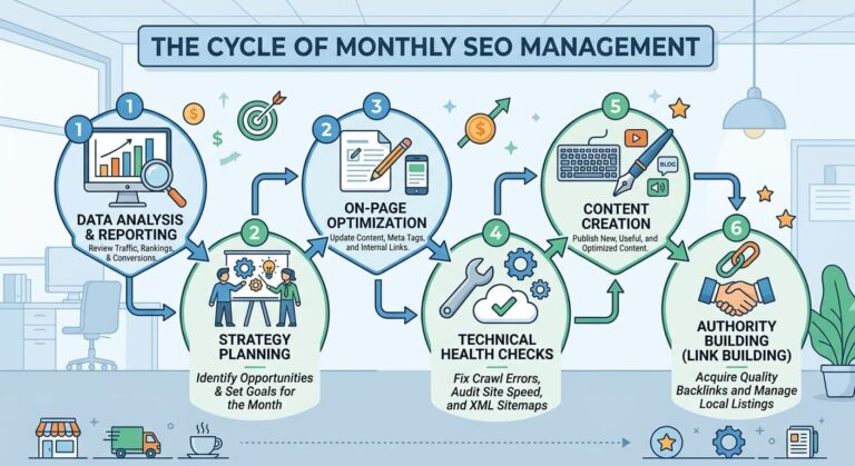 What Happens During Monthly SEO Management? 4 assa