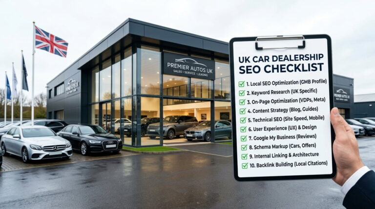 Car dealership SEO checklist 20260911194241